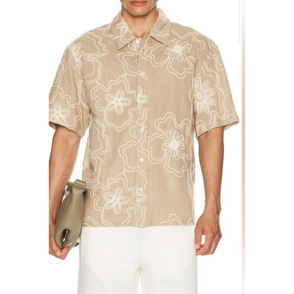 KROST Havana Embroidered Short Sleeve Shirt